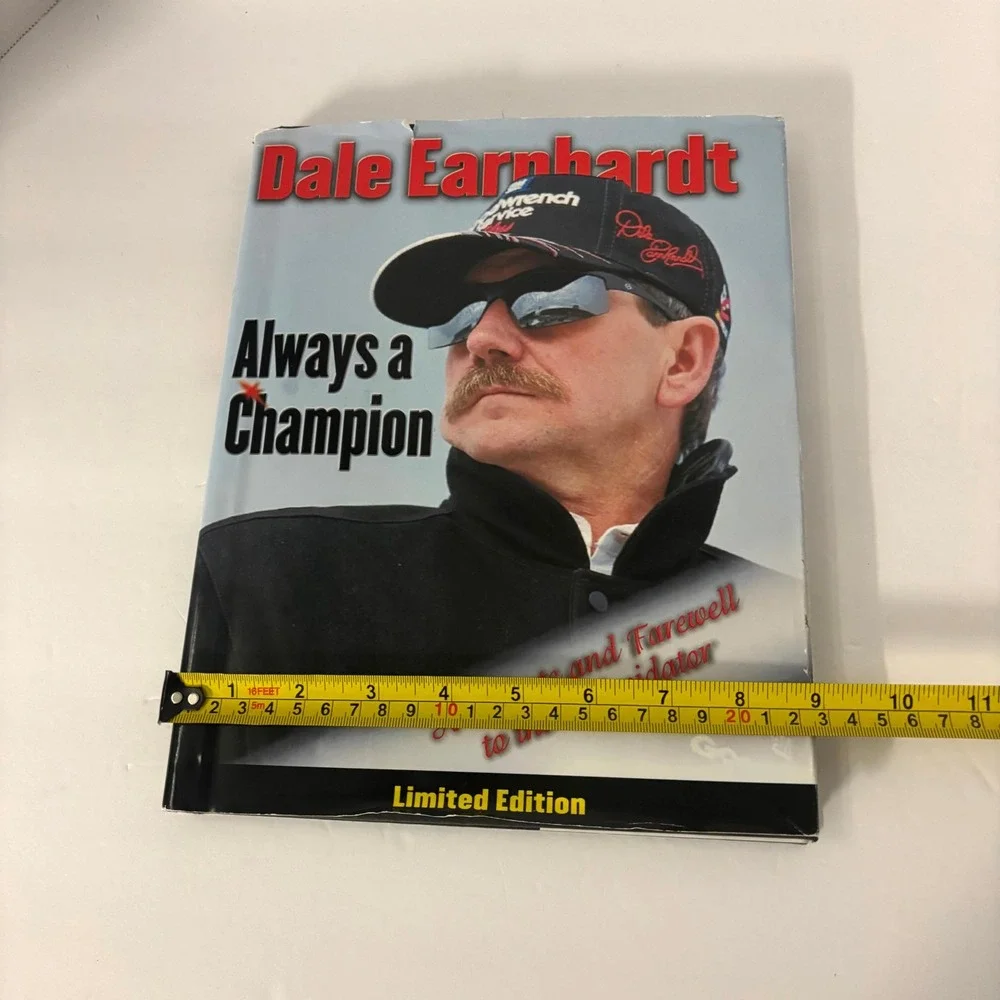 Dale Earnhardt Always a Champion Limited Edition Tribute Book NASCAR 01 Triumph